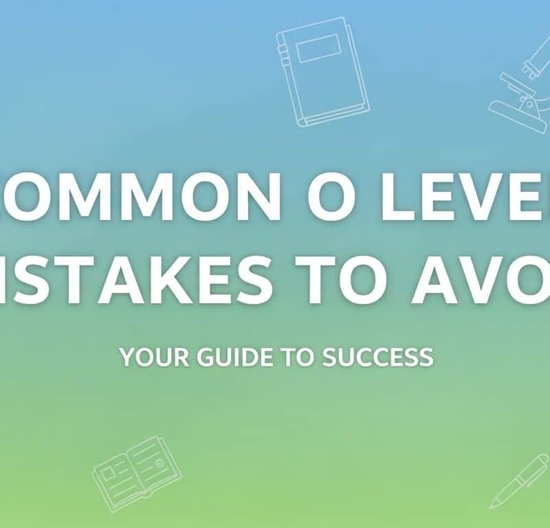 common o level mistakes to avoid