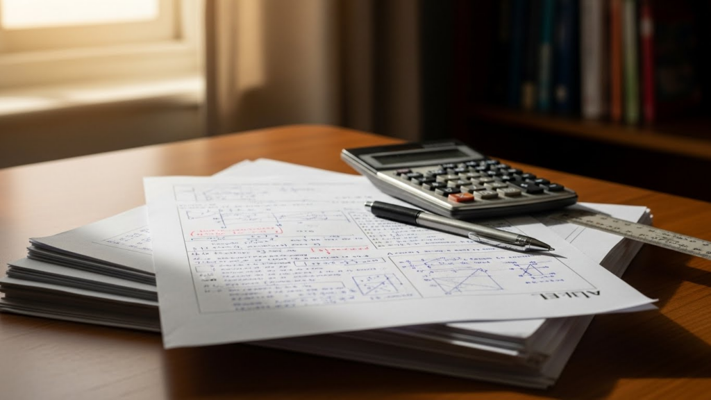 A-Level past paper solutions