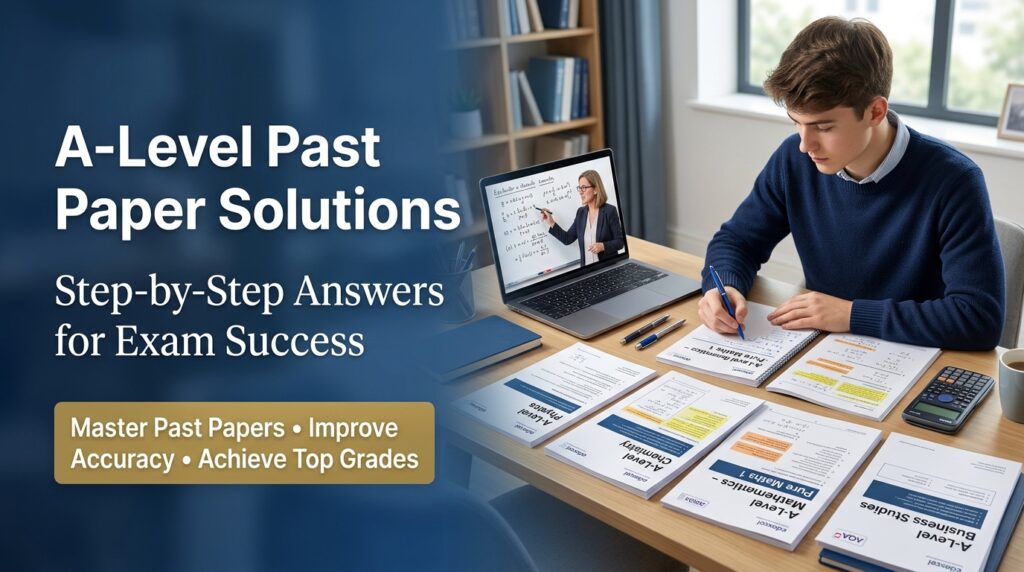A-Level Past Paper Solutions