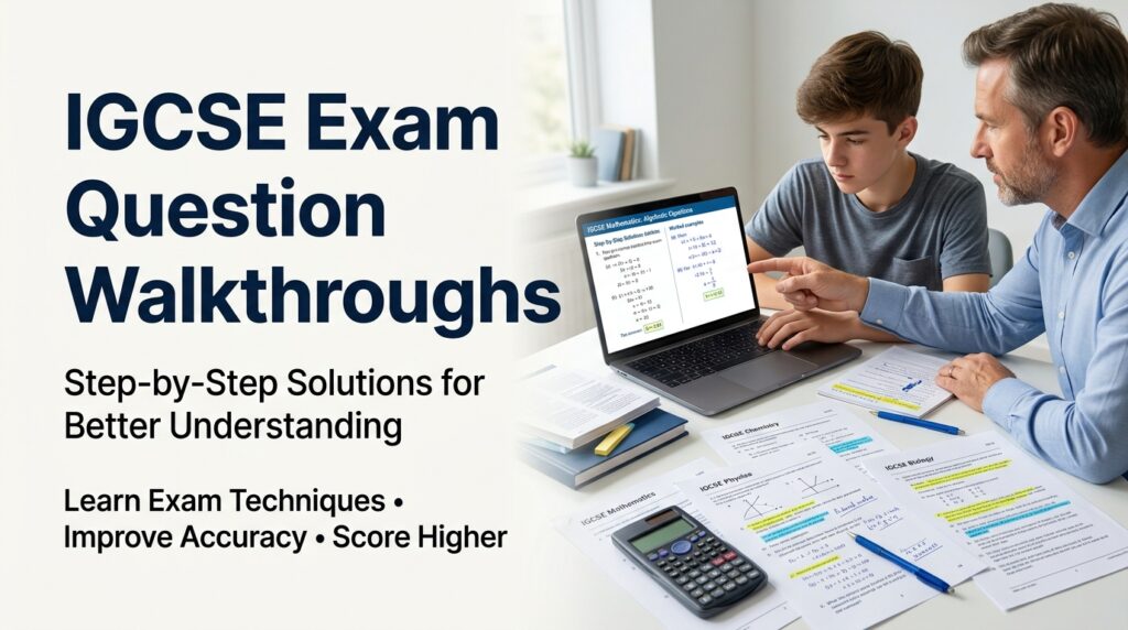 IGCSE Exam Question Walkthroughs