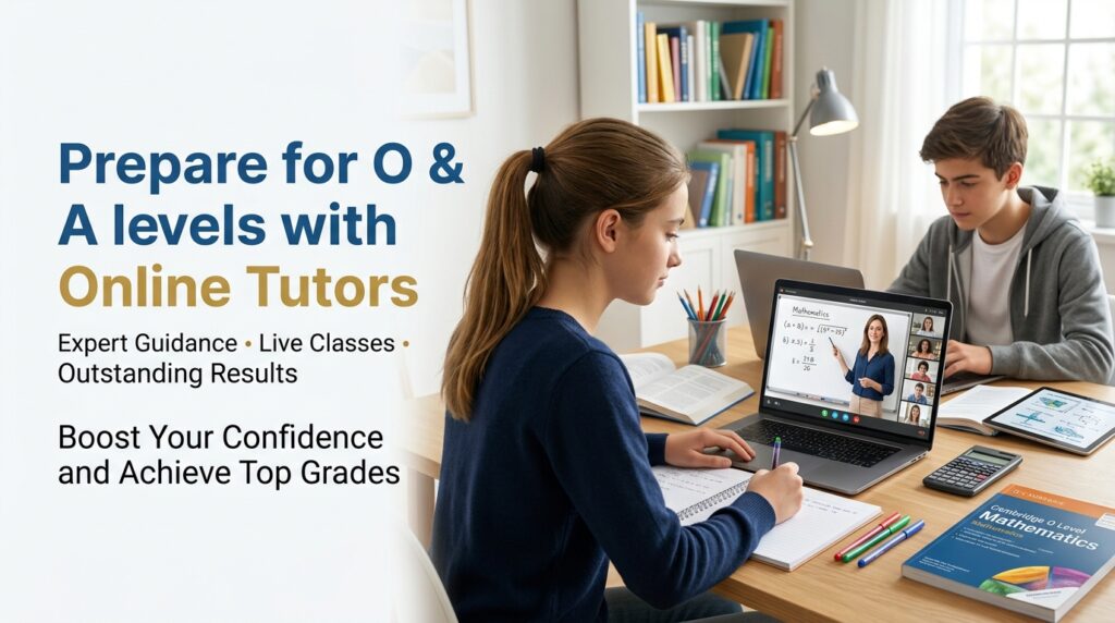 Prepare for O & A Levels with Online Tutors