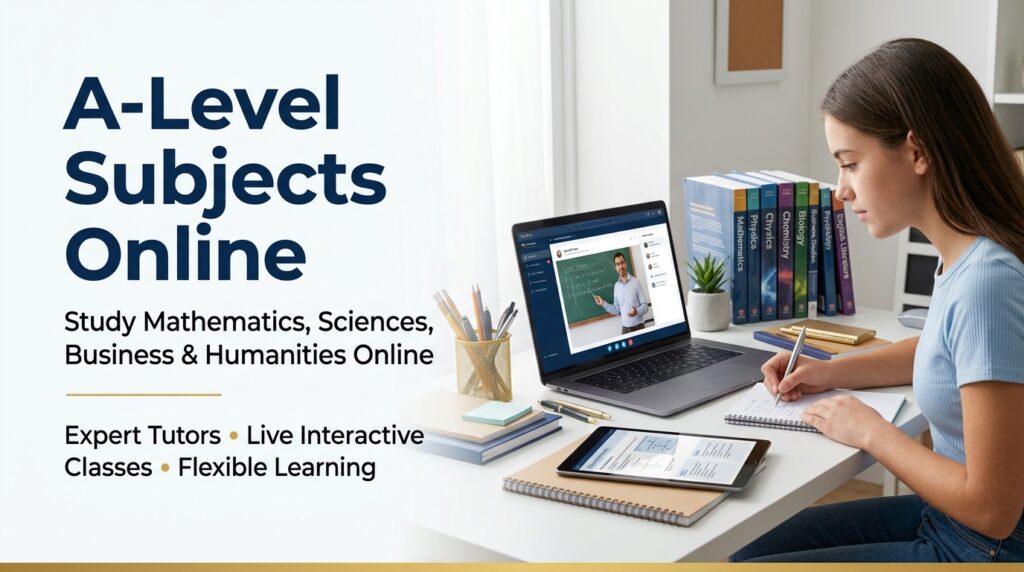 A-level Subjects Online