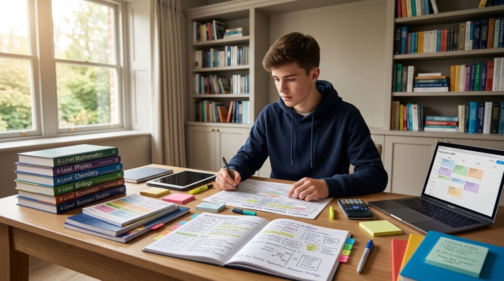 A-Level Study Routine for Top Students