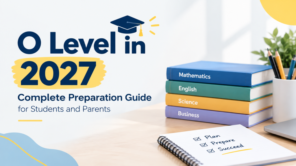 O level in 2027